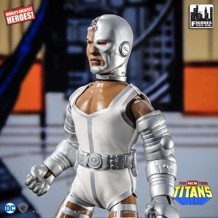 Cyborg - Figures Toy Company (The New Teen Titans) action figure collectible [Barcode 744881536172] - Main Image 4