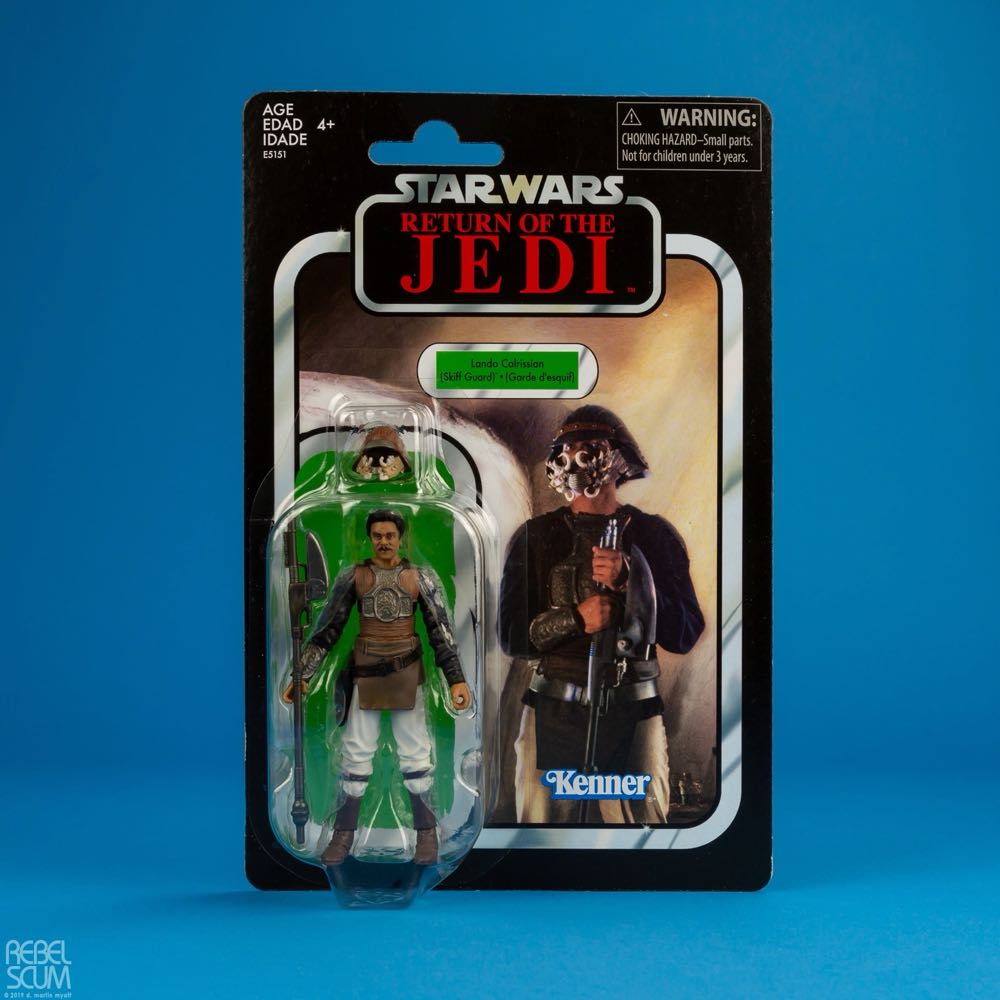 Star Wars: Lando Calrissian (Skiff Guard) (VC144) - Kenner/Hasbro (Star Wars: The Vintage Collection: Return of the Jedi) action figure collectible - Main Image 2