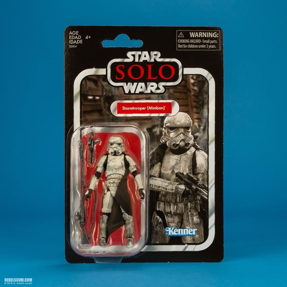 Star Wars: Stormtrooper (Mimban) (VC123) - Kenner/Hasbro (Star Wars: The Vintage Collection: Solo: A Star Wars Story) action figure collectible - Main Image 2