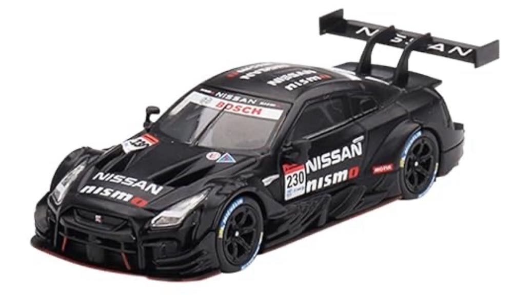 Nissan Skyline R35 Gt-r Gt500#230 ” Prototype Black Super Gt Series Limited Edition 1 64 Diecast Model Car By True Scale Miniatures Mgt00594 - Mini GT action figure collectible [Barcode 4895183668774] - Main Image 2
