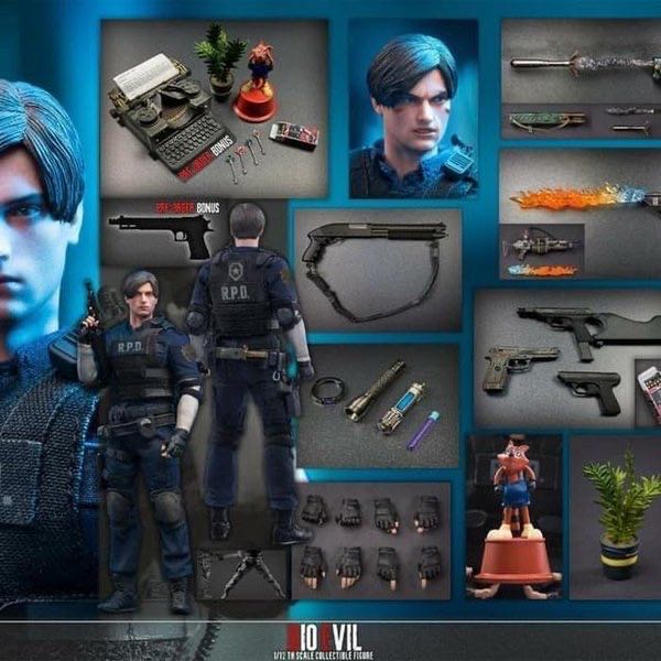 Lim Toys - BioEvil (Resident Evil) 2 - RPD Officer Deluxe Version 6” Action Figure - Lim Toys (BioEvil (Resident Evil) 2) action figure collectible - Main Image 2