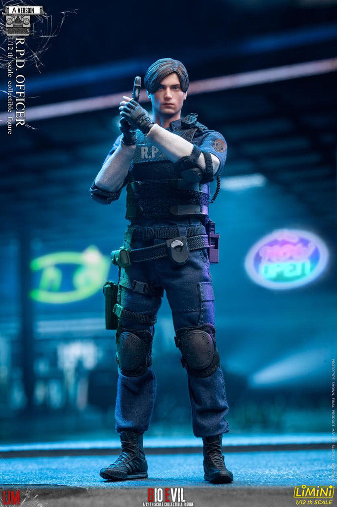 Lim Toys - BioEvil (Resident Evil) 2 - RPD Officer Deluxe Version 6” Action Figure - Lim Toys (BioEvil (Resident Evil) 2) action figure collectible - Main Image 3