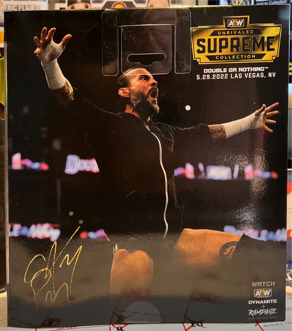 CM punk - Jazwares AEW (AEW) action figure collectible - Main Image 2