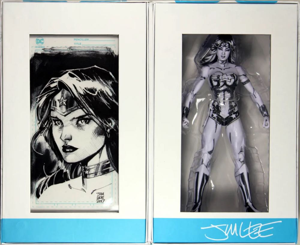 Wonder Woman - Blue Line By Jim Lee - DC Collectibles (Blueline Edition) action figure collectible - Main Image 3