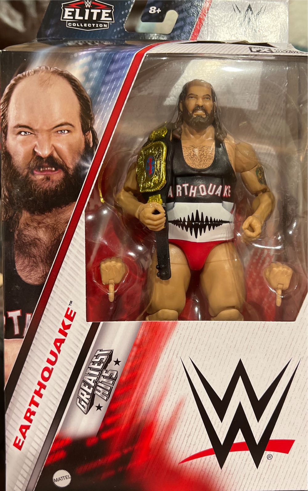 WWE Earthquake - Mattel (WWE) action figure collectible [Barcode 194735210572] - Main Image 3