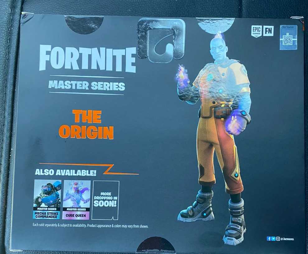 Fortnite Master Series The Origin With Virtual Item Code  - Jazwares / Epic Games (Fortnite Master Grade Series) action figure collectible [Barcode 191726509561] - Main Image 4