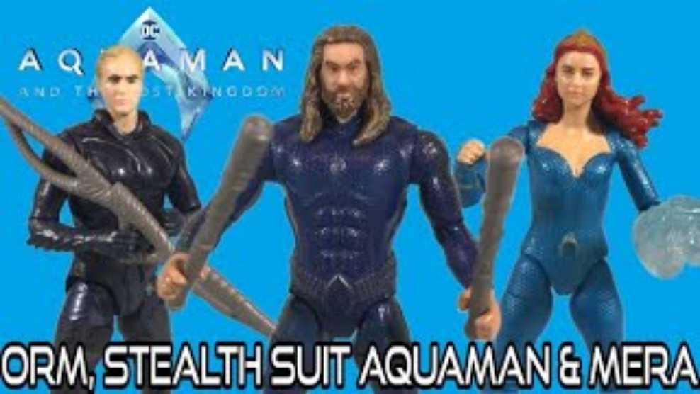 Stealth Suit Aquaman - Spin Master (Aquaman And The Lost Kingdom) action figure collectible [Barcode 778988348680] - Main Image 2