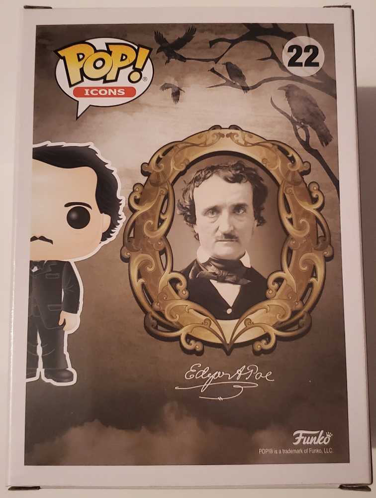 Edgar Allan Poe (BAM! Exclusive) - Funko (Edgar Allan Poe) action figure collectible [Barcode 889698439671] - Main Image 4