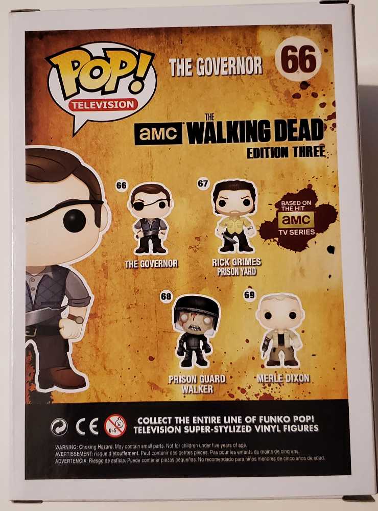 The Governor - Funko (The Walking Dead) action figure collectible [Barcode 830395032900] - Main Image 4