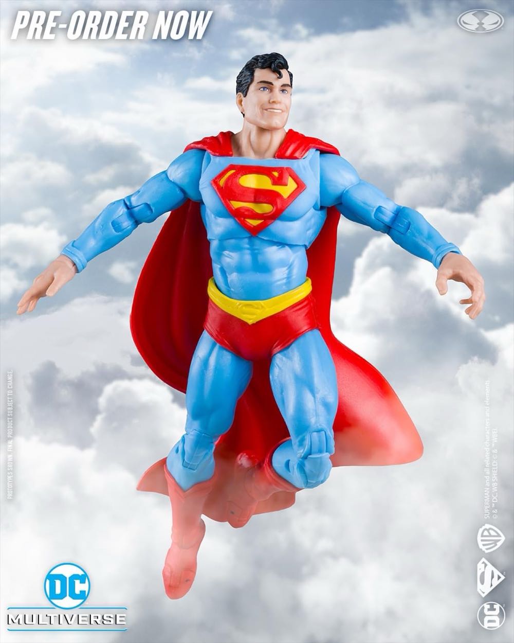 Superman (Classic) - MacFarlane Toys (DC Multiverse) action figure collectible - Main Image 2