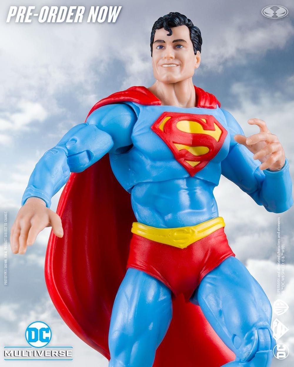 Superman (Classic) - MacFarlane Toys (DC Multiverse) action figure collectible - Main Image 3