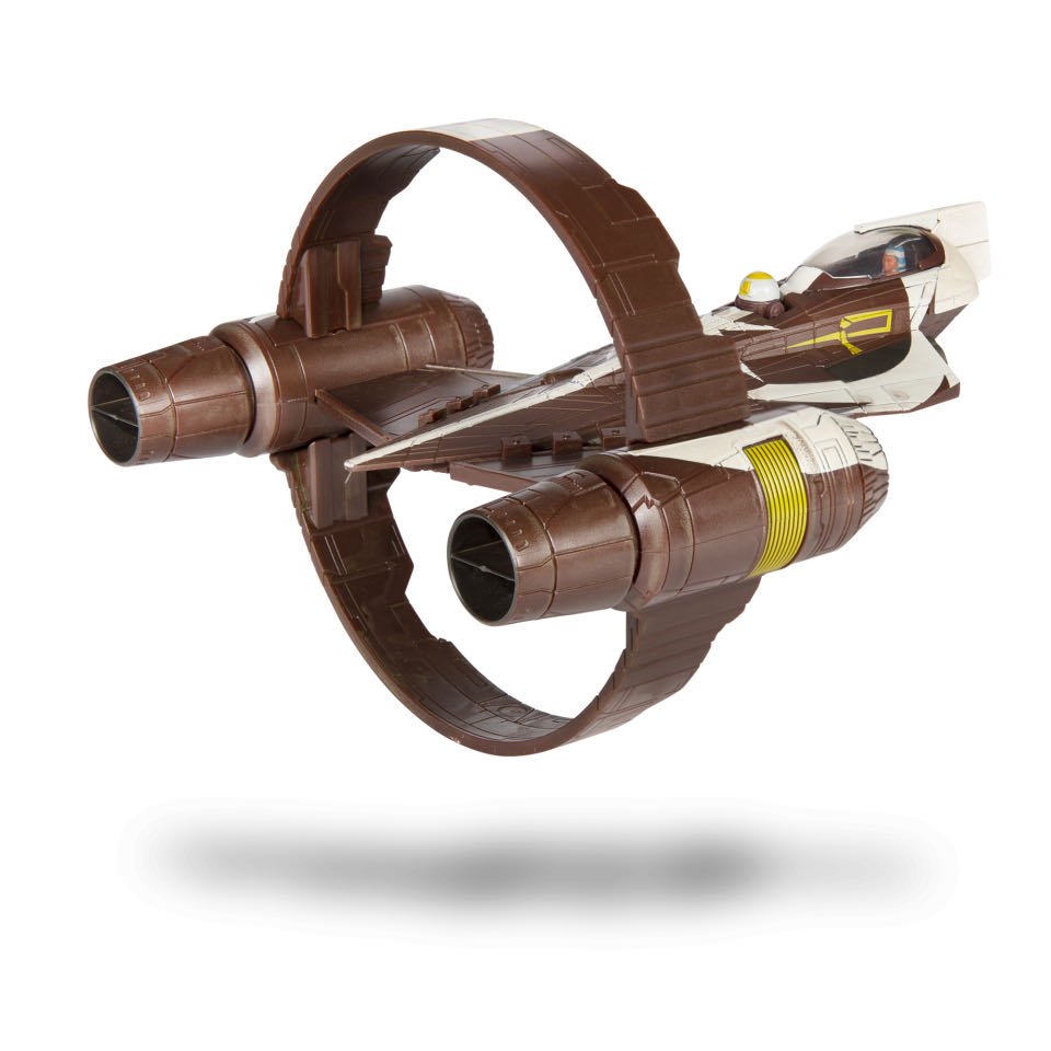 Star Wars Micro Galaxy Luke Skywalker’s Snowspeeder  - Jazwares (Micro Galaxy Squadron) action figure collectible [Barcode 191726416203] - Main Image 2