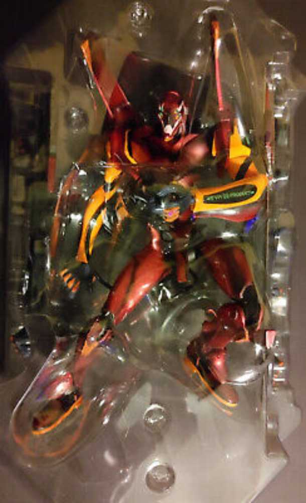 Eva Unit 02 (Red) - Kaiyodo (Neon Genesis Evangelion) action figure collectible [Barcode 699788801567] - Main Image 4