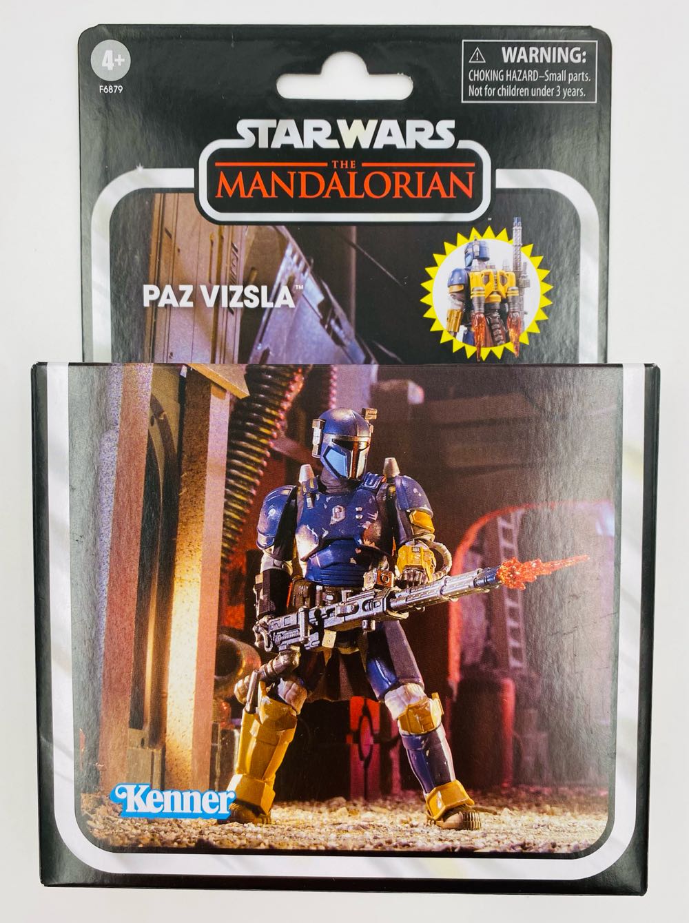 Star Wars: Paz Vizsla - Kenner (Hasbro) (The Vintage Collection) action figure collectible - Main Image 2