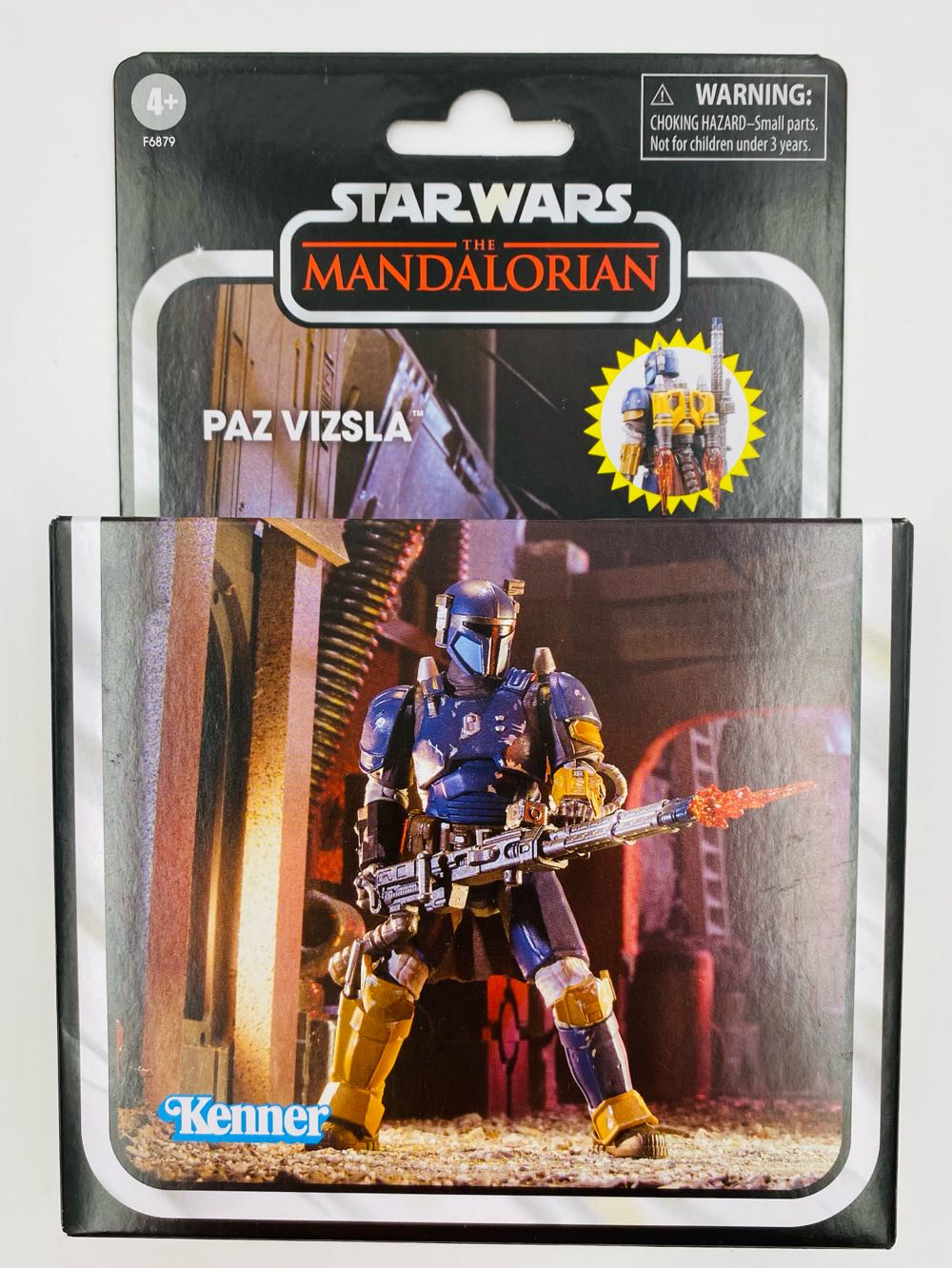 Star Wars: Paz Vizsla - Kenner (Hasbro) (The Vintage Collection) action figure collectible - Main Image 3