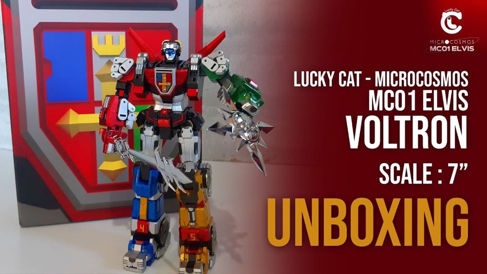 Lucky Cat Micro Cosmos MC01 Elvis(Voltron) - Lucky Cat (Voltron: Defender of the Universe) action figure collectible - Main Image 4