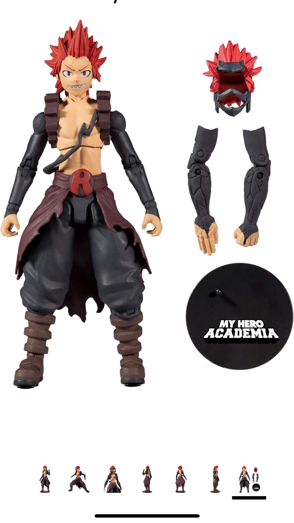 Kirishima Eijiro Mcfarlane - Mcfarlene Toys (My Hero Academia) action figure collectible [Barcode 787926108446] - Main Image 3