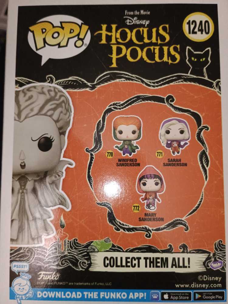 Hocus Pocus: Winifred Sanderson In Stone #1240 - Funko (Hocus Pocus) action figure collectible [Barcode 889698668491] - Main Image 2