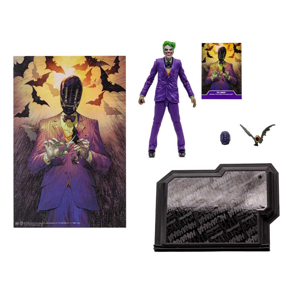 The Deadky Duo Joker - DC - BATMAN VILLAINS (The Joker) action figure collectible [Barcode 787926170214] - Main Image 2