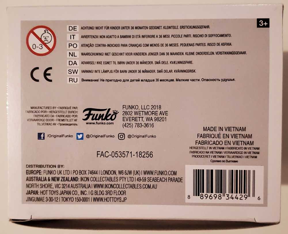 461 Vampire Teddy With Duck - Disney: The Nightmare Before Christmas 25 Years  - Funko (Funko Pop!) action figure collectible [Barcode 889698344296] - Main Image 3