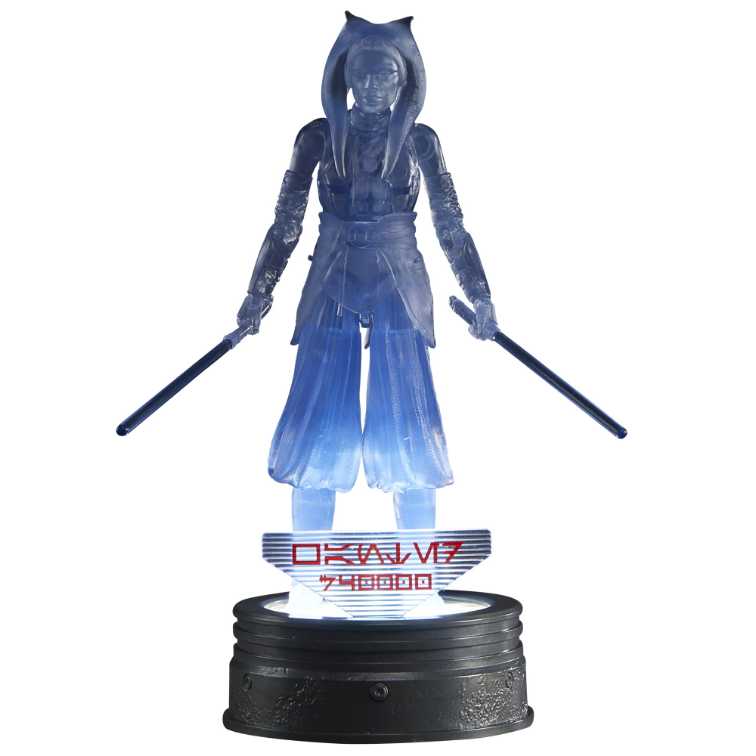 Ahsoka Tano (Hologram) - Disney / Hasbro (Black Series 6” Holocomm 2020- 2024) action figure collectible [Barcode 5010996214522] - Main Image 2