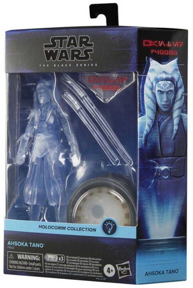 Ahsoka Tano (Hologram) - Disney / Hasbro (Black Series 6” Holocomm 2020- 2024) action figure collectible [Barcode 5010996214522] - Main Image 4