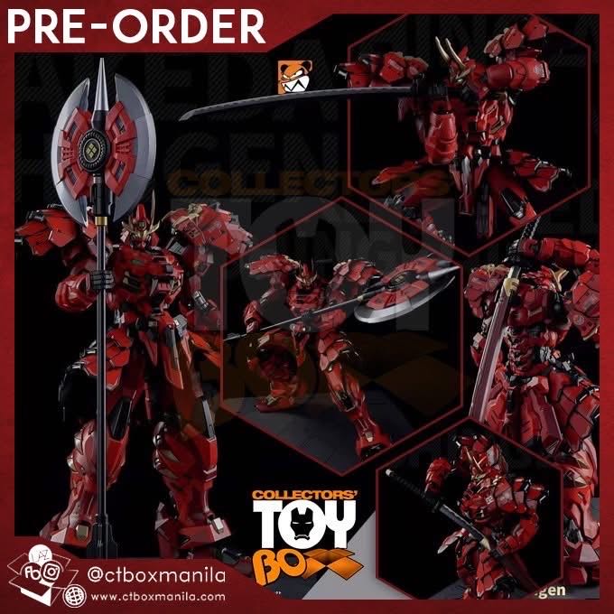 Moshow noble takeda shingen red mct-j02 - MOSHOW (Noble Class) action figure collectible [Barcode 6974281670006] - Main Image 4