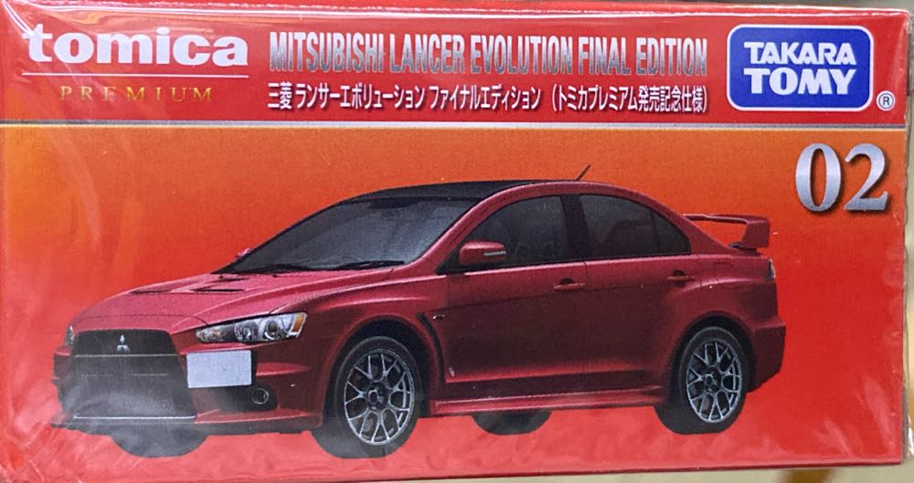 Mitsubishi Lancer Evolution Final Edition Model Car 1st 1 61 - Tomica Premium (Evolution) action figure collectible [Barcode 4904810298175] - Main Image 2