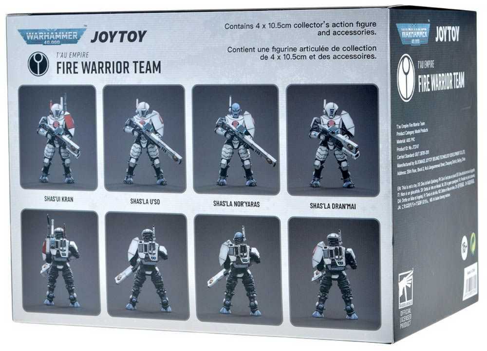 Joytoy Warhammer 40k : T’au Empire Fire Warrior Team  action figure collectible [Barcode 6973130373747] - Main Image 4