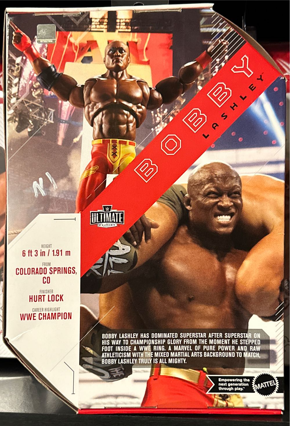 WWE Bobby Lashley- Ultimate Edition 19 - Mattel (WWE) action figure collectible [Barcode 194735218325] - Main Image 2
