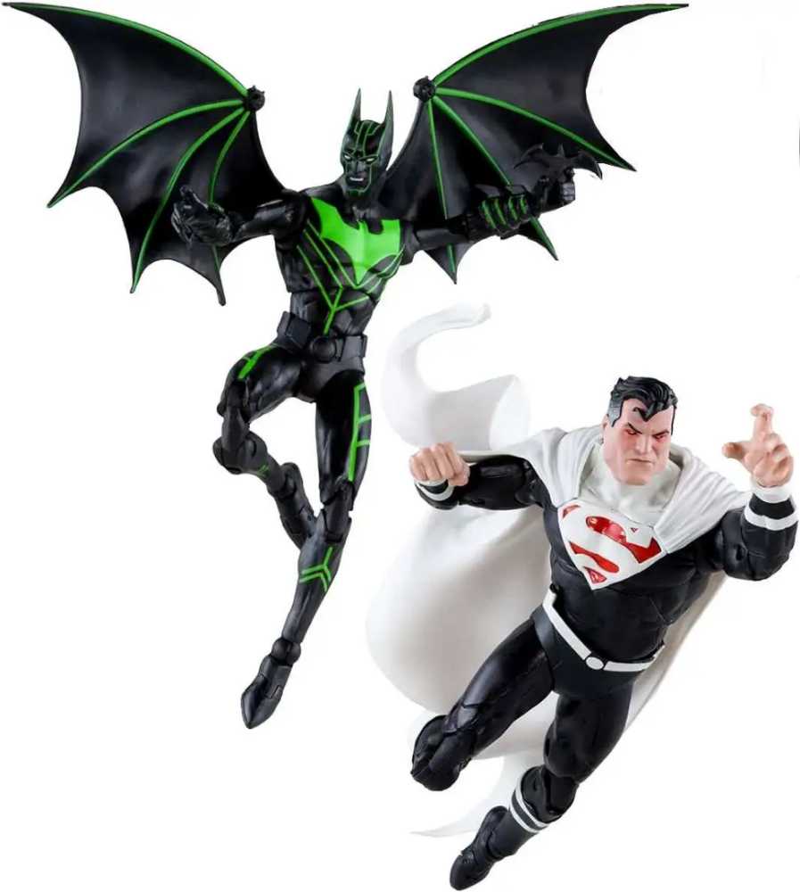 Mcfarlane Toys DC Multiverse Batman Beyond  Vs Justice Lord Superman   action figure collectible - Main Image 4