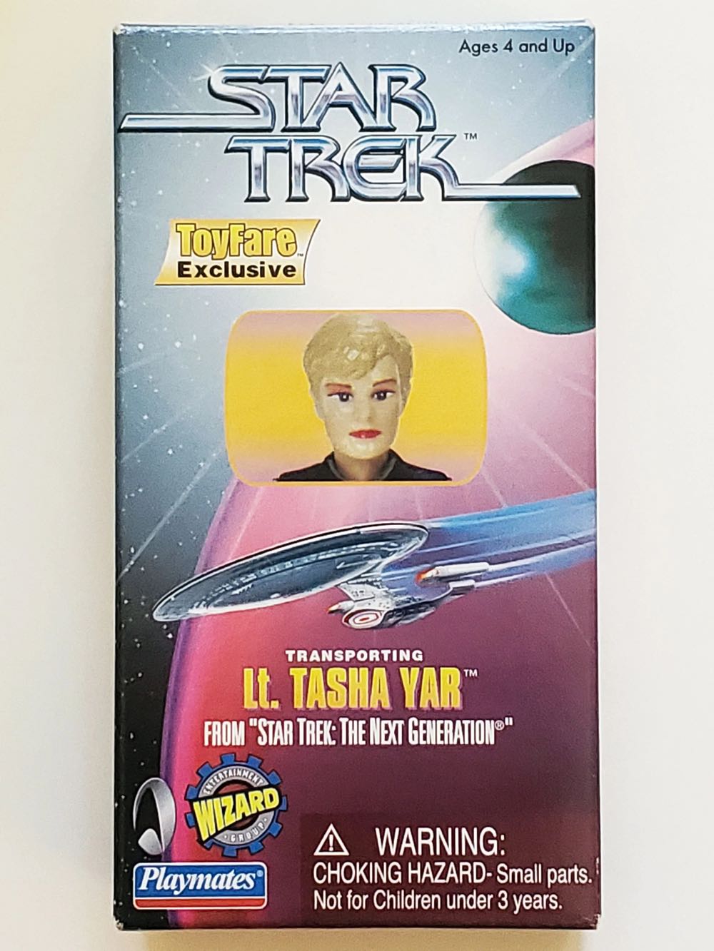 Lieutenant Natasha Yar (Transporter) - Star Trek: The Next Generation Toyfare Exclusive - Playmates (Star Trek The Next Generation) action figure collectible - Main Image 2
