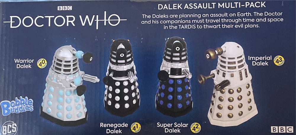 Doctor Who Dalek 3 Inch Figure Assault Set Of 4 - Big Chief Studios action figure collectible [Barcode 5056474201837] - Main Image 2