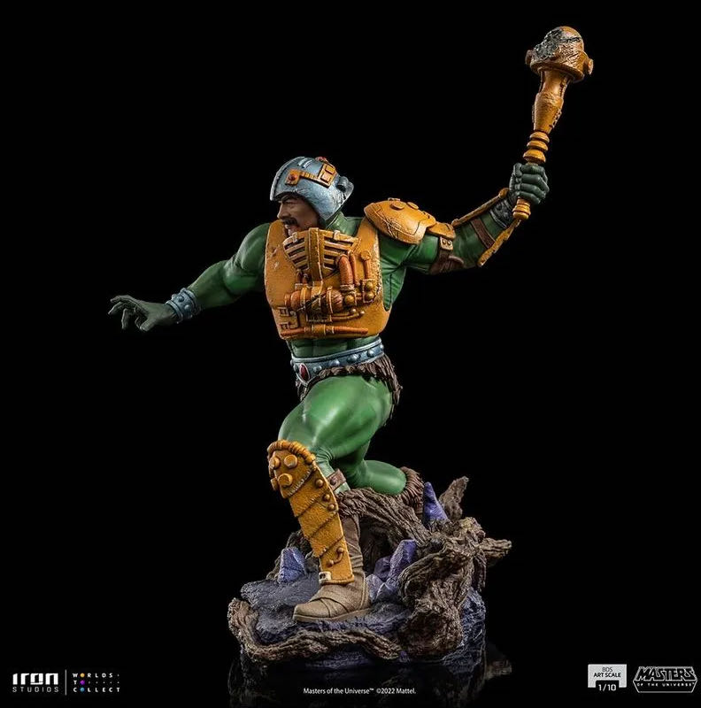 MOTU 1:10 scale Man-At-Arms - Iron Studios (Masters Of The Universe) action figure collectible [Barcode 618231951925] - Main Image 2