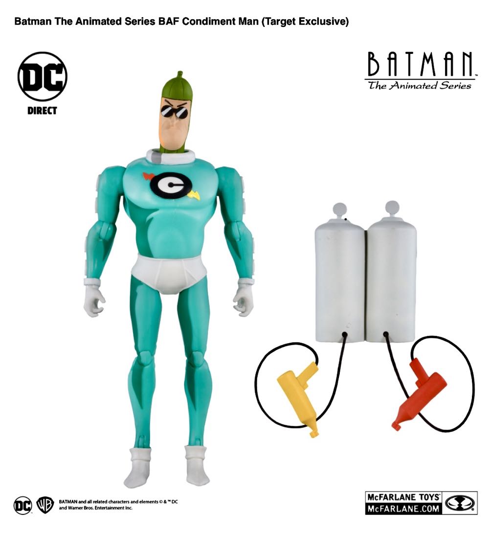 DC Batman The Animated Series MR. FREEZE ( BAF Condiment Man Wave) - DC Direct / McFarlane Toys (DC Collectables) action figure collectible - Main Image 2