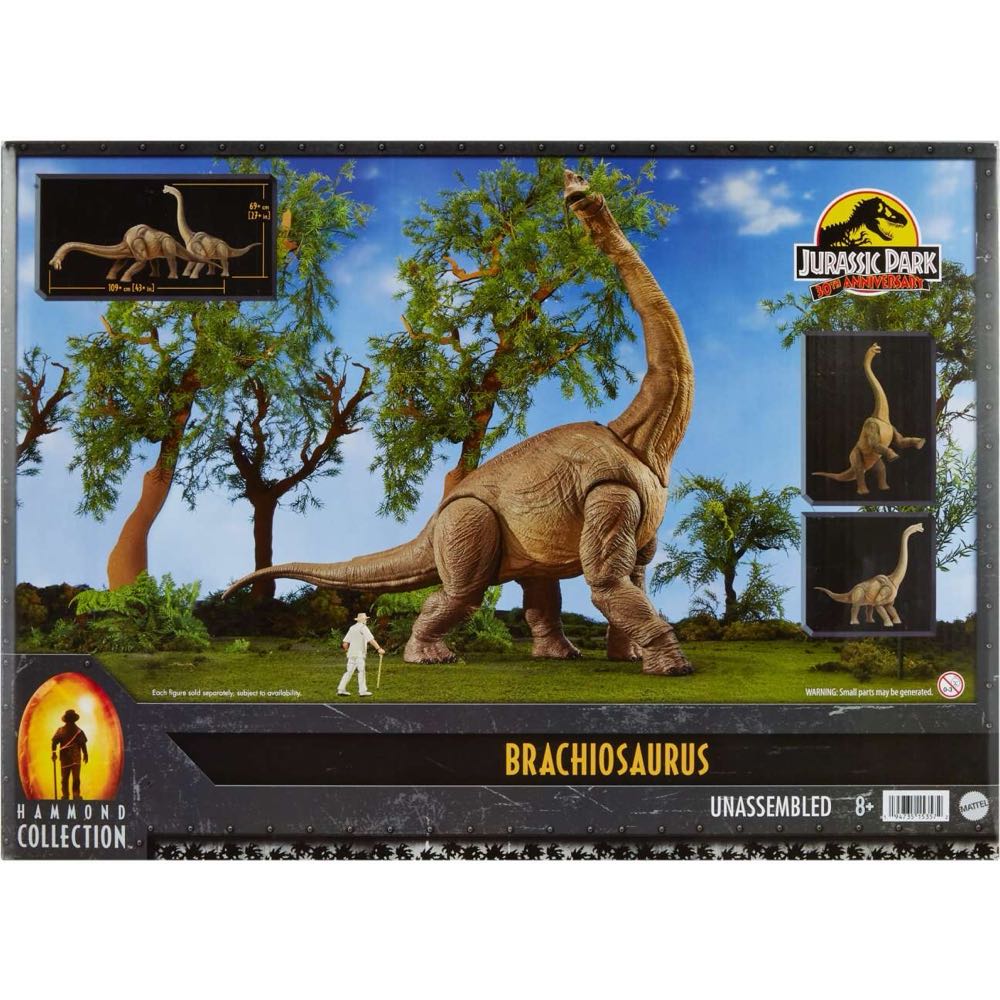 Jurassic Park: Brachiosaurus - Mattel (Jurassic World: Hammond Collection) action figure collectible - Main Image 2