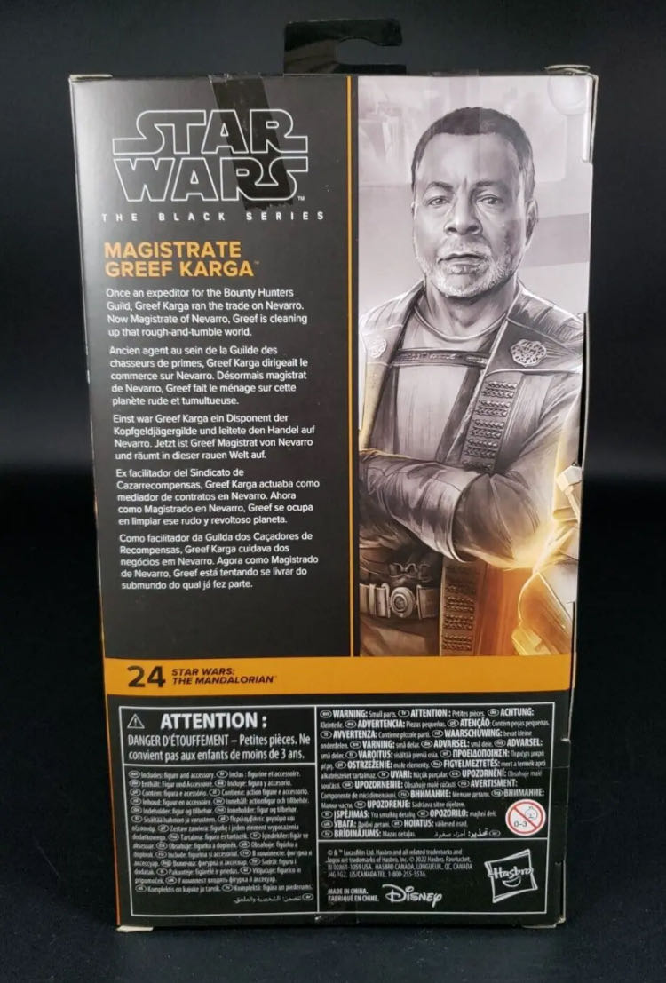 Greef Karga (Magistrate) TBS [P4] TM24 - Hasbro (Star Wars: The Mandalorian) action figure collectible - Main Image 2