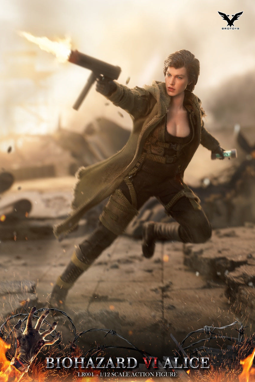 Brotoys - Doomsday Crisis VI Alice LR004 1/12 Action Figure - Brotoys (Resident Evil (Movies)) action figure collectible - Main Image 2