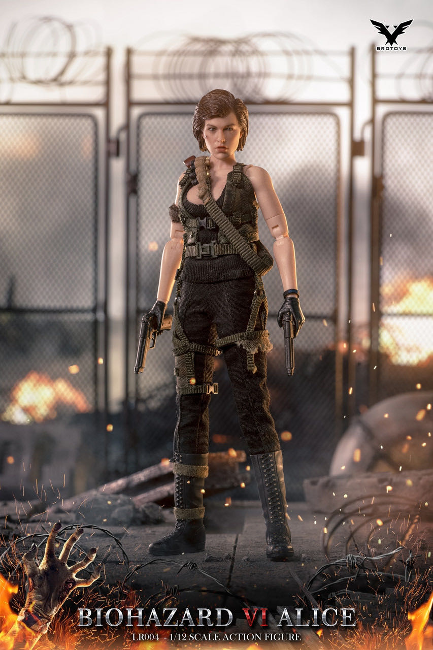 Brotoys - Doomsday Crisis VI Alice LR004 1/12 Action Figure - Brotoys (Resident Evil (Movies)) action figure collectible - Main Image 4