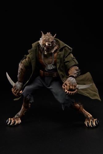 bestlee studio - Werewolf Army Green Trench Coat/Pants Accessory Set for Maestro Union Furay Planet Veteran William 1/12 Action Figure - bestlee studio (Maestro Union - Furay Planet - Veteran William) action figure collectible - Main Image 4