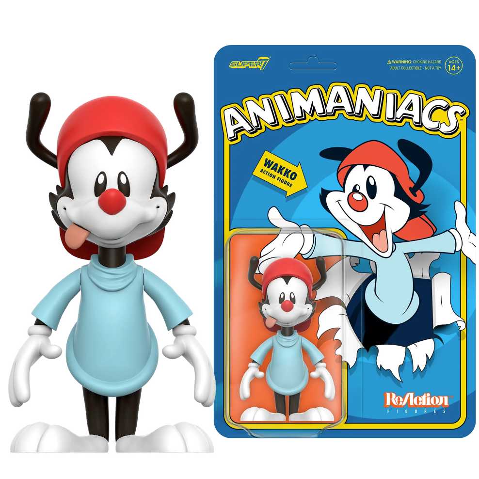 Animaniacs - Wakko - Super 7 (ReAction) (Animaniacs) action figure collectible [Barcode 840049823471] - Main Image 3