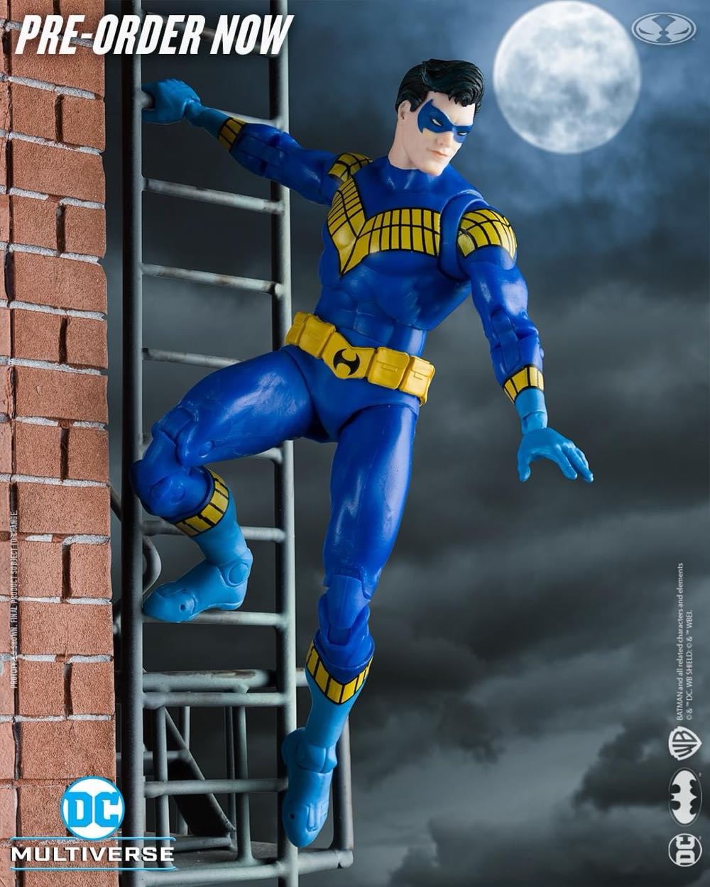 Nightwing (Classic) - MacFarlane Toys (DC Multiverse) action figure collectible - Main Image 2