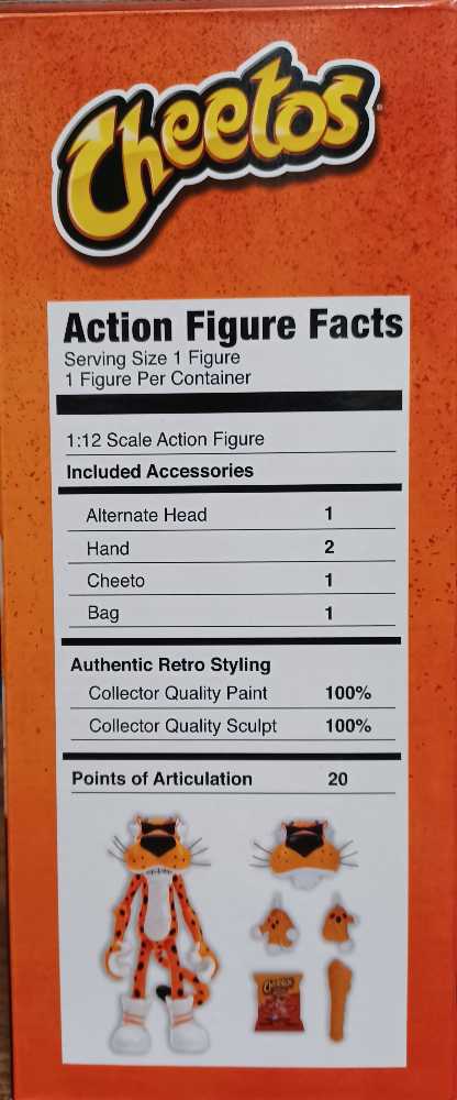 Chester Cheetah - Celebrity (Mascot) action figure collectible [Barcode 801310340486] - Main Image 4