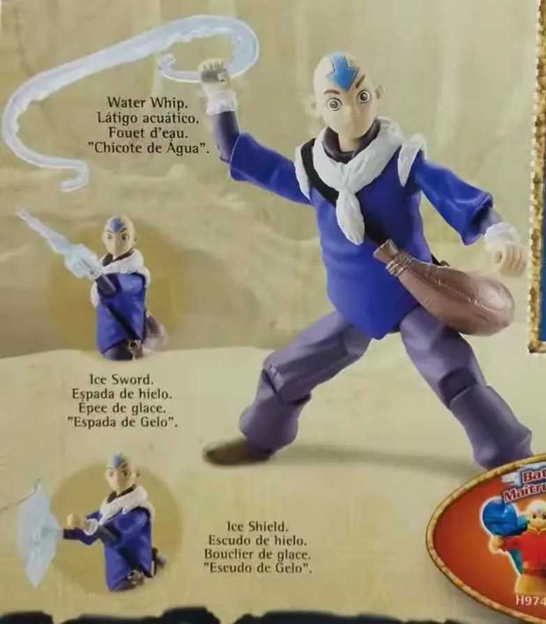 Water Nation Aang - Mattel (Avatar The Last Airbender) action figure collectible - Main Image 4