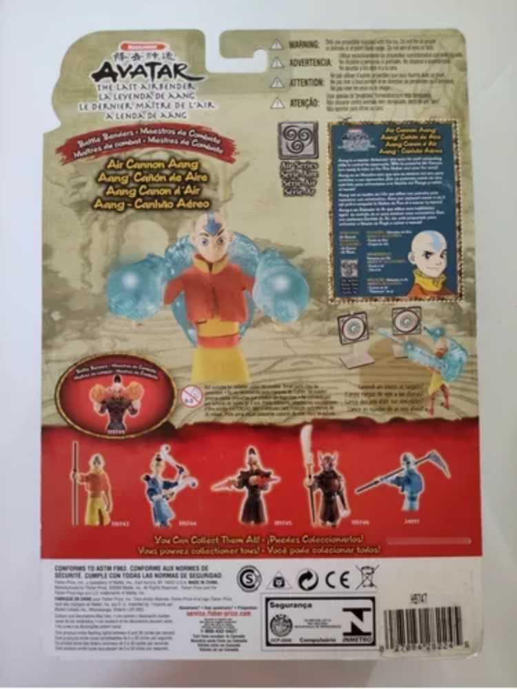 Avatar Aang Cañon De Aire - Mattel (Avatar The Last Airbender) action figure collectible - Main Image 2