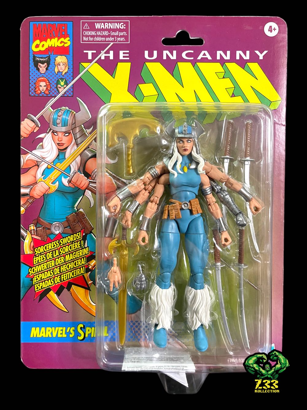 Spiral - Hasbro (Marvel Legends Retro X-Men) action figure collectible - Main Image 3