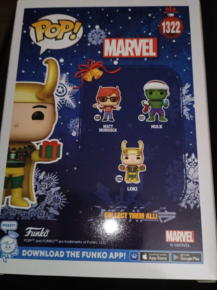 Marvel: Loki With Gifts #1322 - Funko (Marvel) action figure collectible [Barcode 889698774482] - Main Image 2