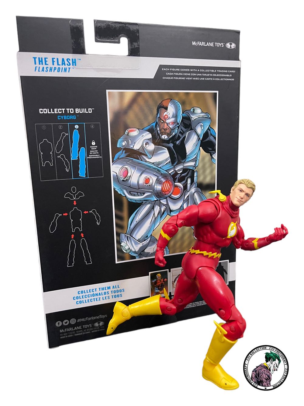 DC Multiverse (CTB12x03) The Flash - McFarlane Toys (The Flash: Flashpoint) action figure collectible - Main Image 4