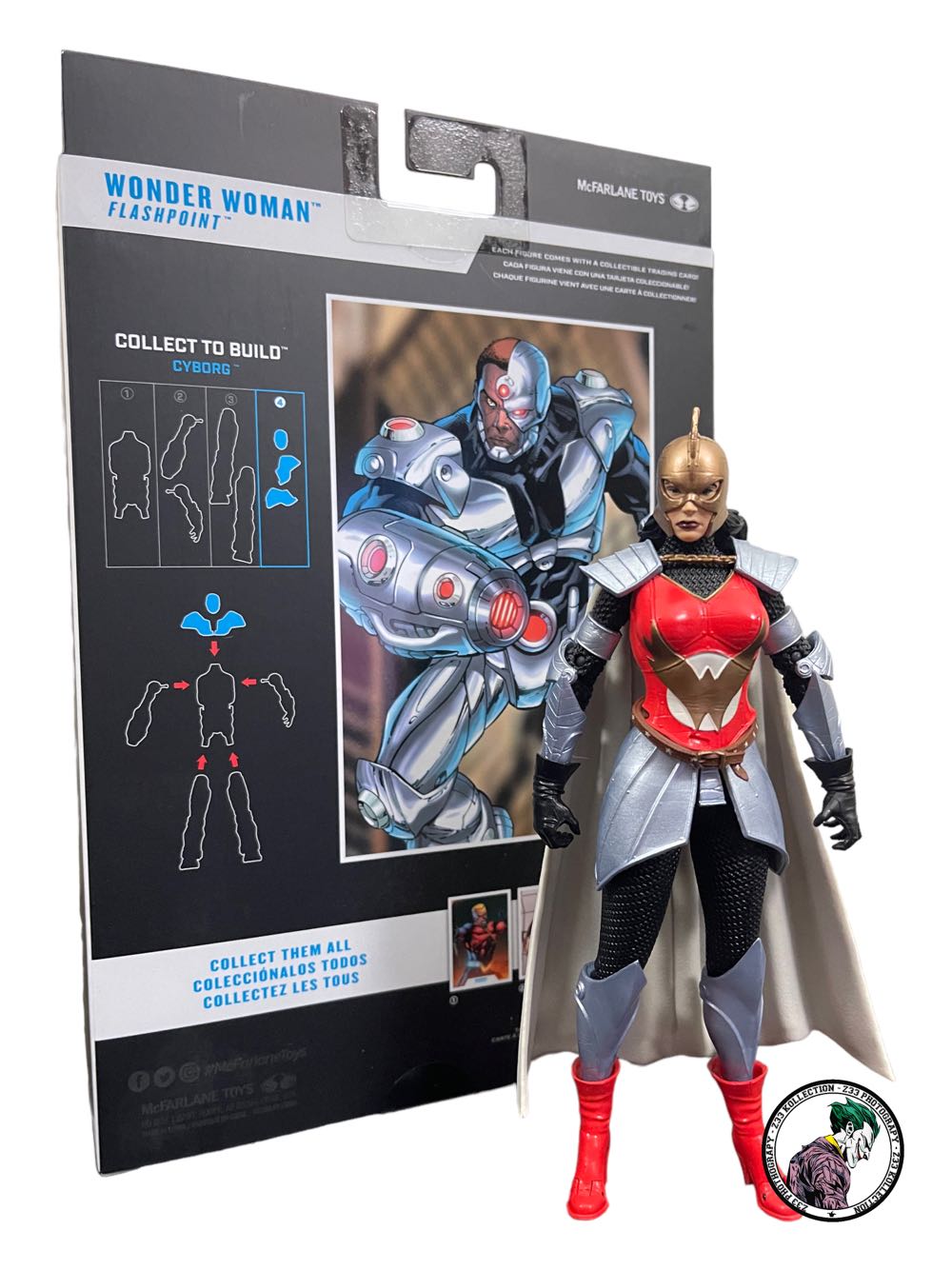 DC Multiverse (CTB12x04) Wonder Woman - McFarlane Toys (The Flash: Flashpoint) action figure collectible - Main Image 3