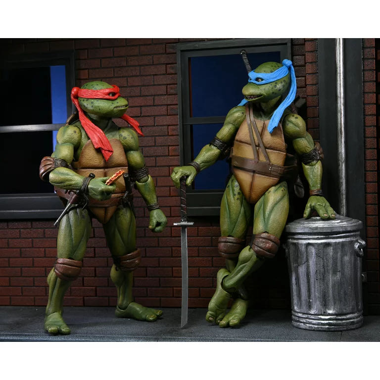 NECA TMNT 2022 2 Pack: Leonardo - Neca (TMNT: Secret Of The Ooze) action figure collectible - Main Image 2